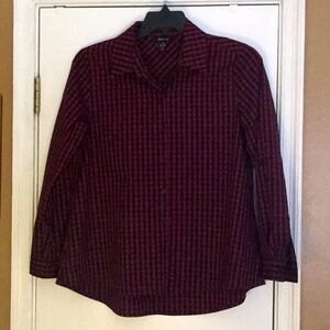 EUC STYLE AND CO BLOUSE SIZE SMALL